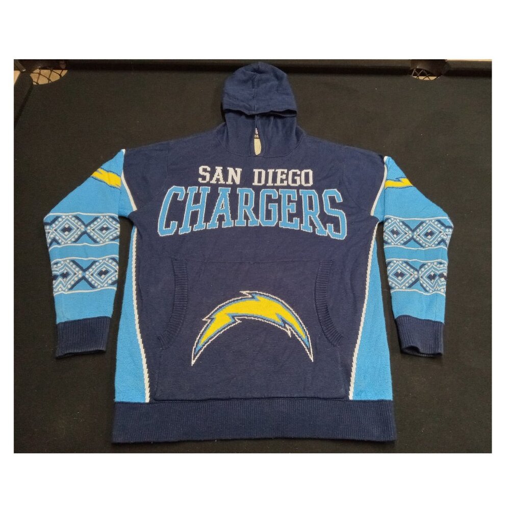 RARE San Diego Chargers Hoodie - NFL Team Apparel - Excellent Condition (L)